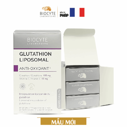 B19 - Glutathione Liposomal - hộp lớn 6 x 15